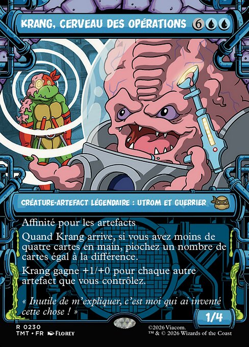 Krang, cerveau des opérations