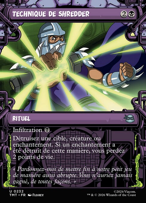 Technique de Shredder