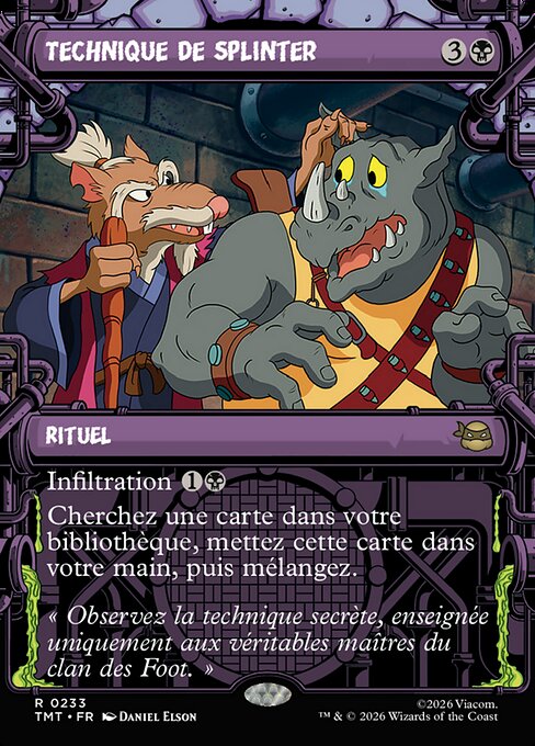 Technique de Splinter