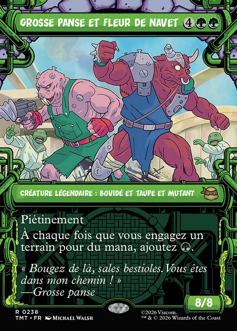 Grosse panse et Fleur de navet