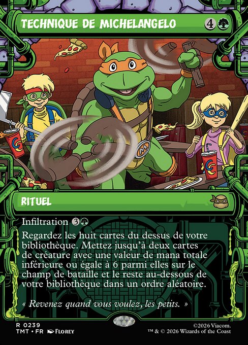 Technique de Michelangelo