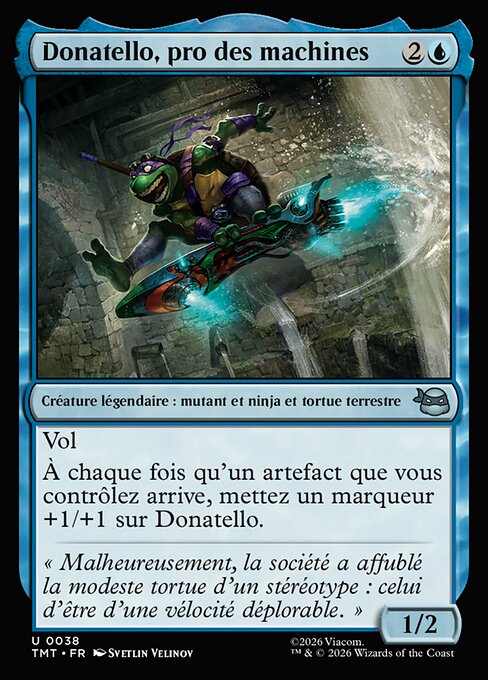 Donatello, pro des machines