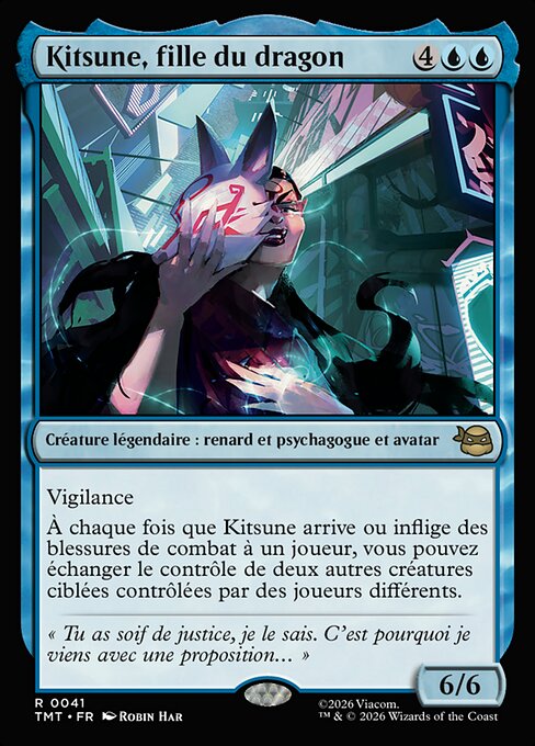 Kitsune, fille du dragon