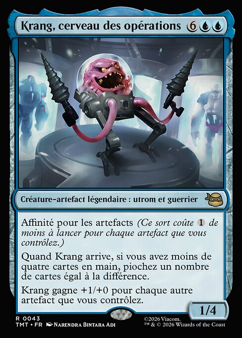 Krang, cerveau des opérations