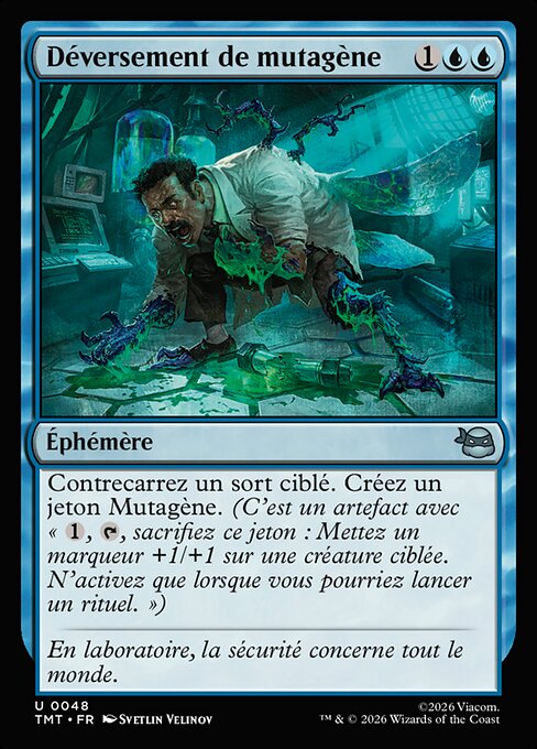 Déversement de mutagène