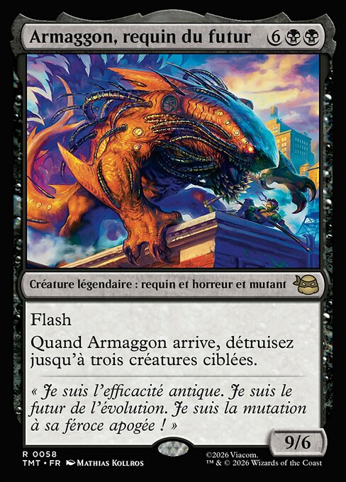 Armaggon, requin du futur