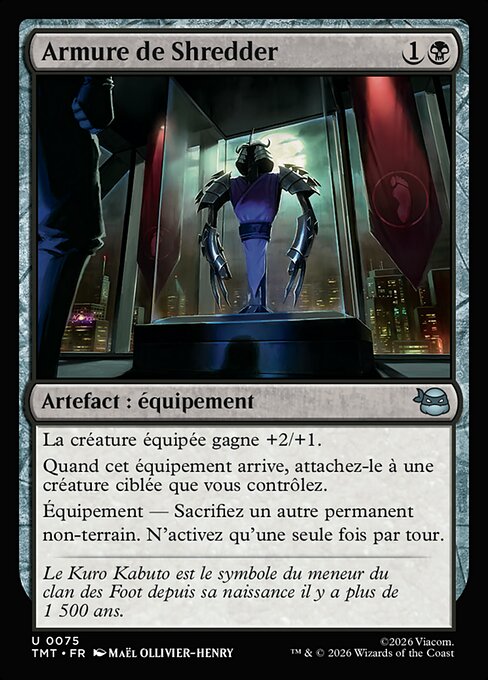 Armure de Shredder