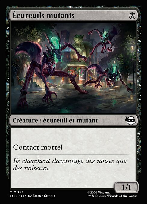 Écureuils mutants