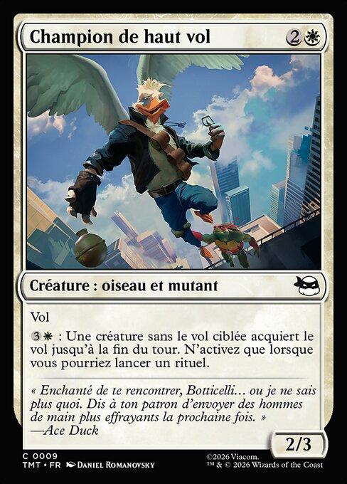 Champion de haut vol