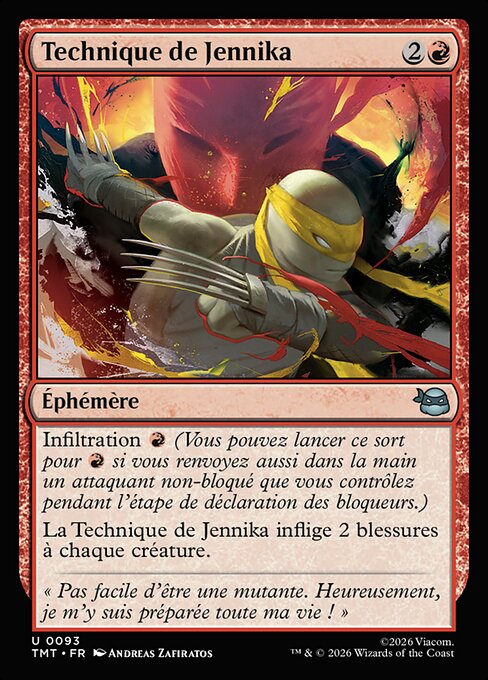 Technique de Jennika