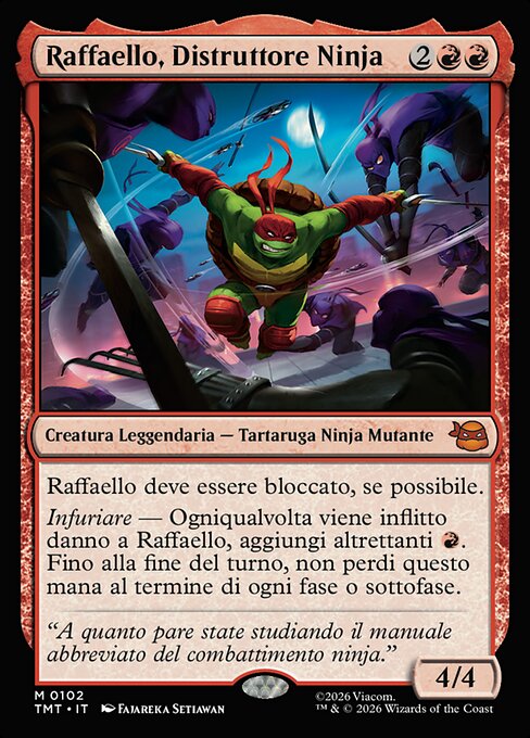 Raphael, Ninja Destroyer