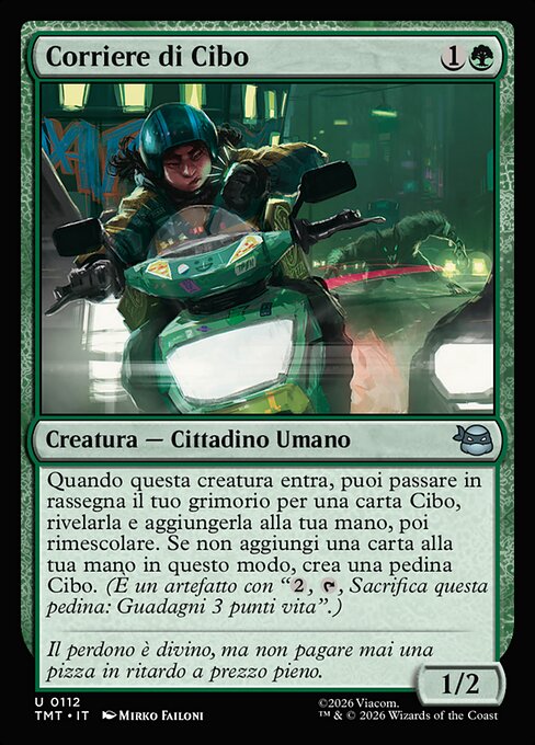 Courier of Comestibles