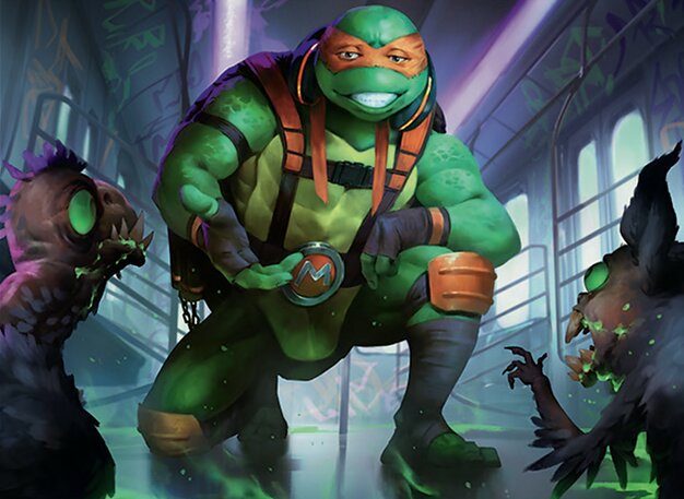 Michelangelo, Amico Mutante