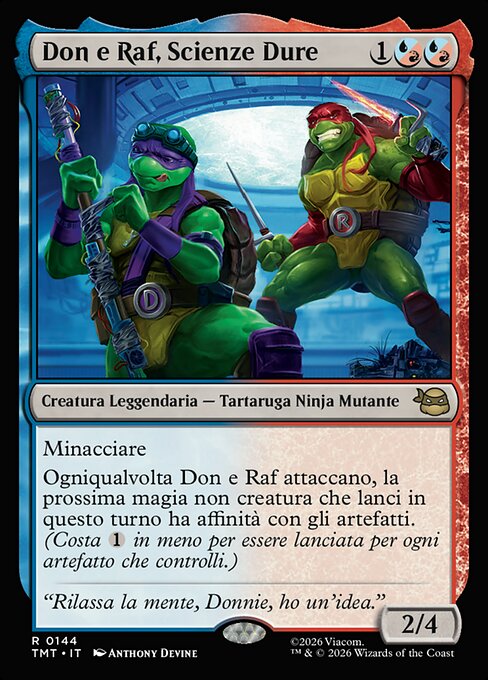 Don & Raph, Hard Science