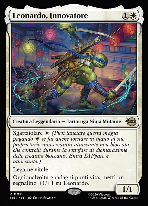 Leonardo, Cutting Edge