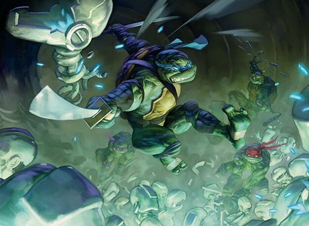 Leonardo, Leader in Blu