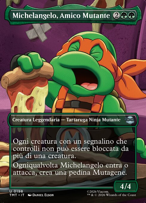 Michelangelo, Mutant BFF