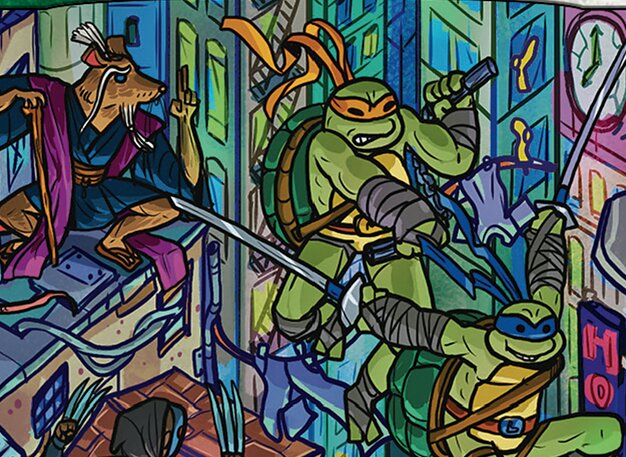 Mikey e Leo, Caos e Ordine