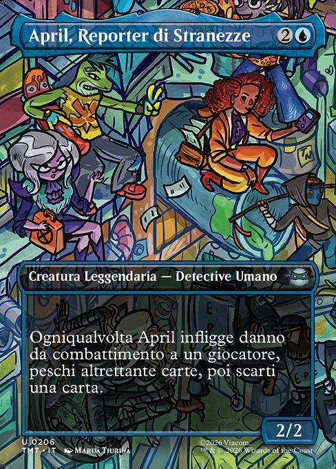 April, Reporter of the Weird