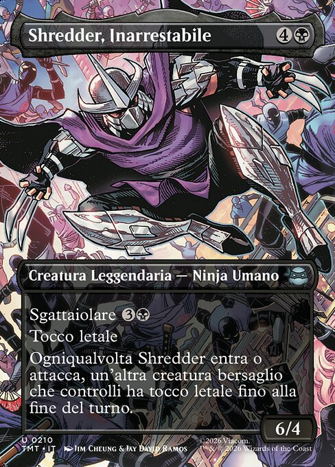 Shredder, Unrelenting