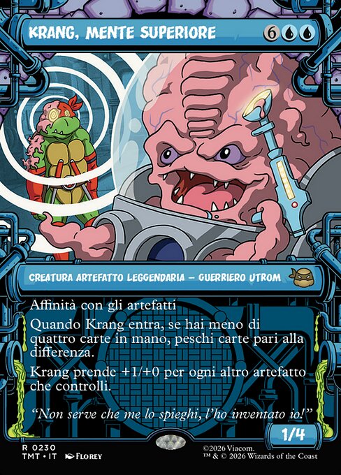 Krang, Mente Superiore