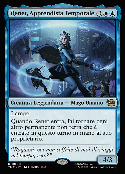Renet, Temporal Apprentice