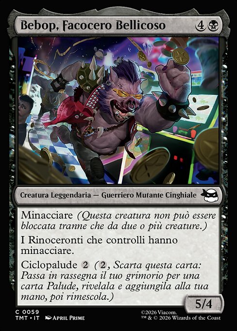 Bebop, Warthog Warrior