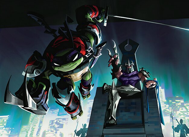 ダーク・レオとシュレッダー