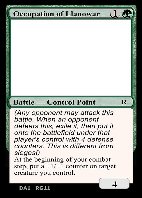 Occupation of Llanowar