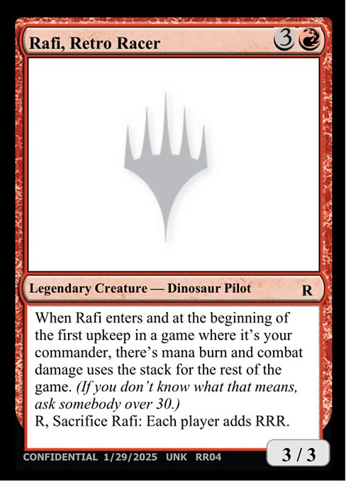 Rafi, Retro Racer