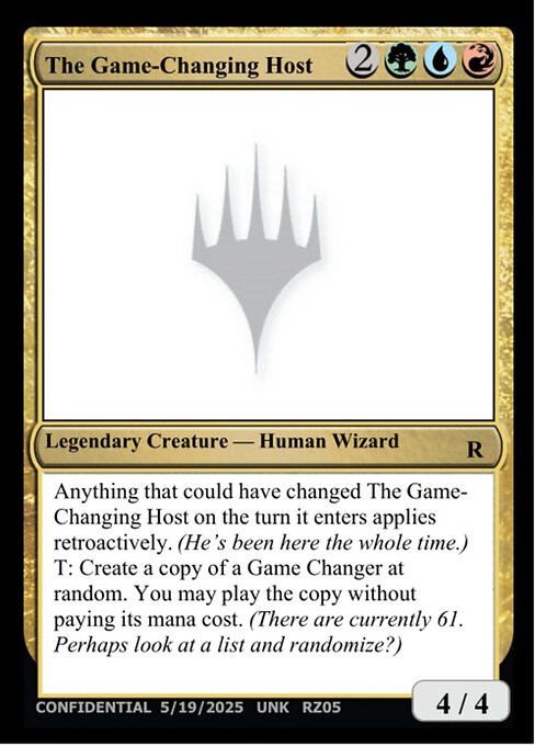 The Game-Changing Host