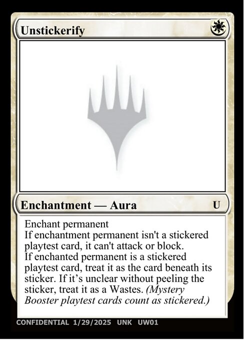 Unstickerify