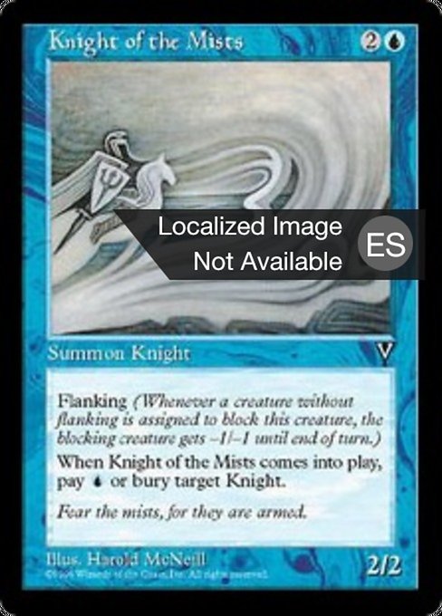 Caballero de la bruma