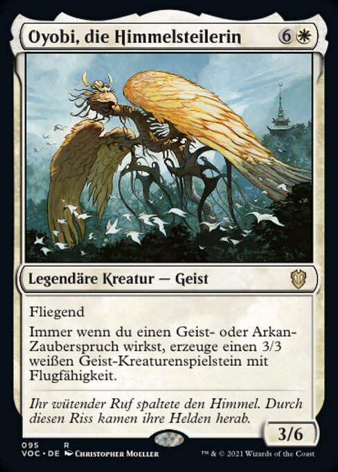 Oyobi, die Himmelsteilerin
