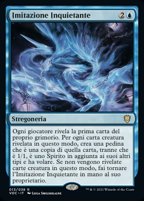 Imitazione Inquietante