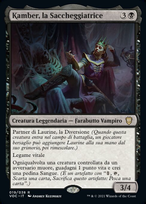 Kamber, la Saccheggiatrice