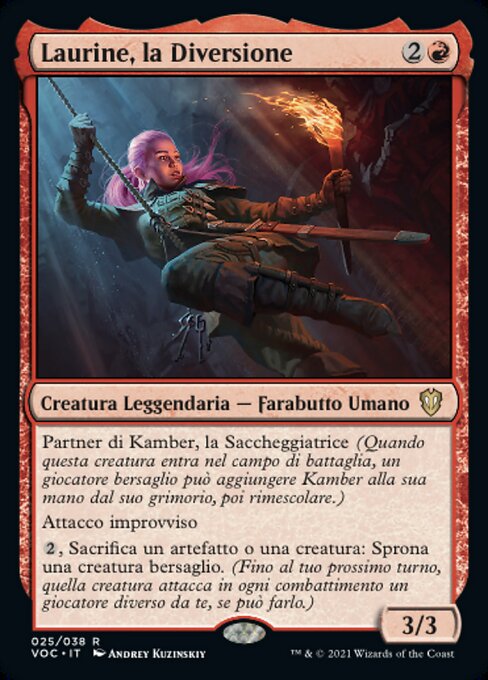 Laurine, la Diversione