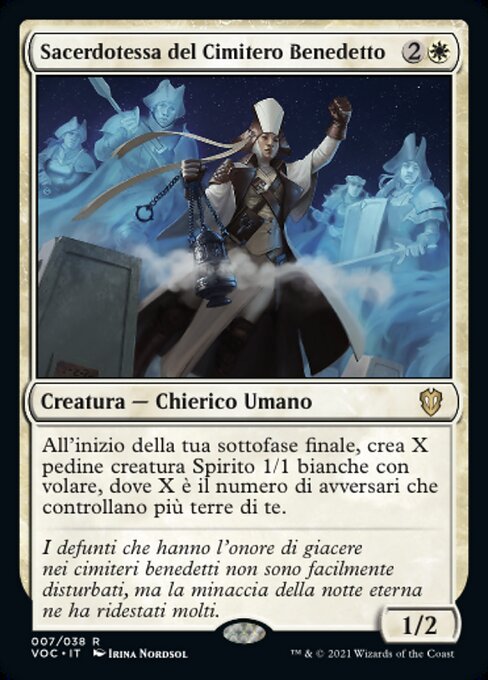 Sacerdotessa del Cimitero Benedetto