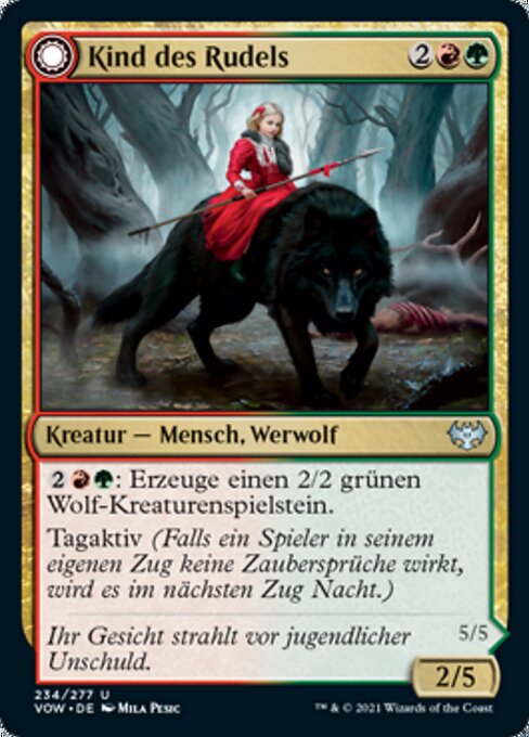 Child of the Pack // Savage Packmate