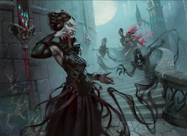 Dominierende Vampirin