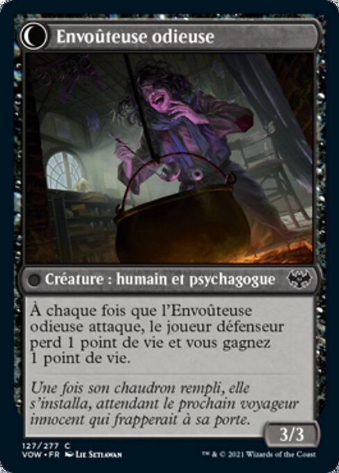 Ragged Recluse // Odious Witch