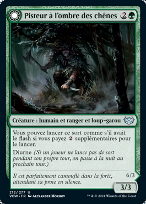 Oakshade Stalker // Moonlit Ambusher