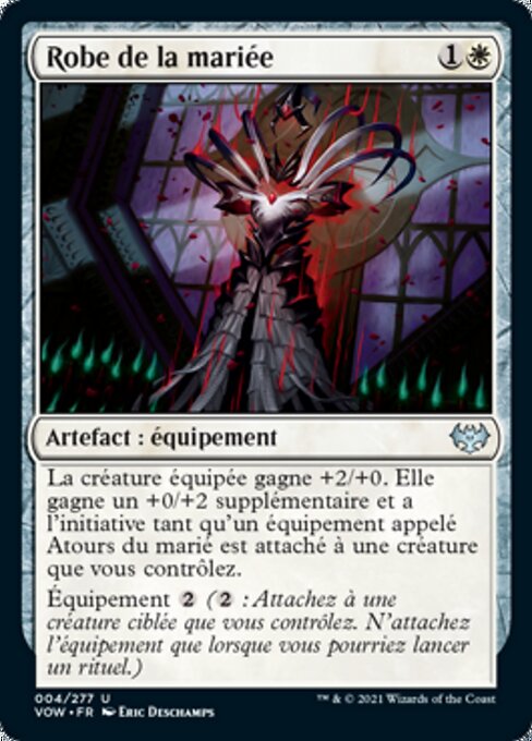 Robe de la mariée