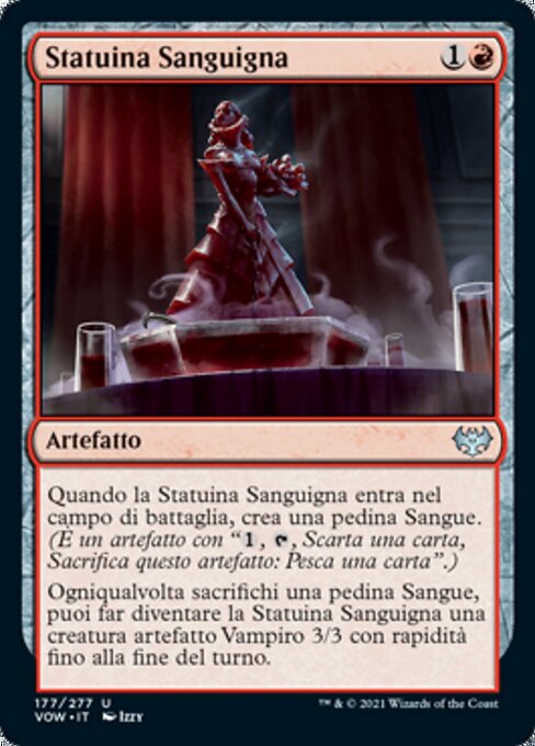 Sanguine Statuette