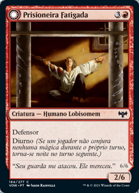 Weary Prisoner // Wrathful Jailbreaker