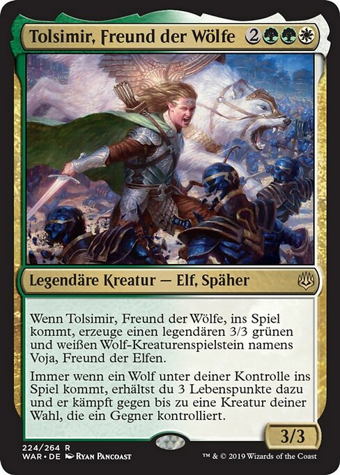 Tolsimir, Freund der Wölfe
