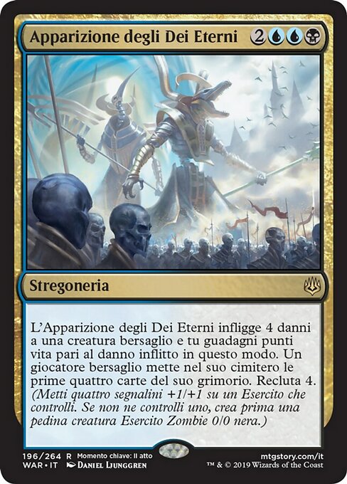 Apparizione degli Dei Eterni