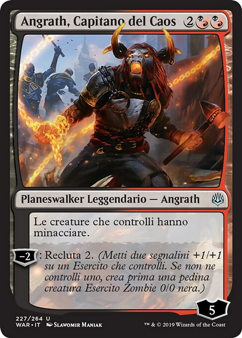 Angrath, Capitano del Caos