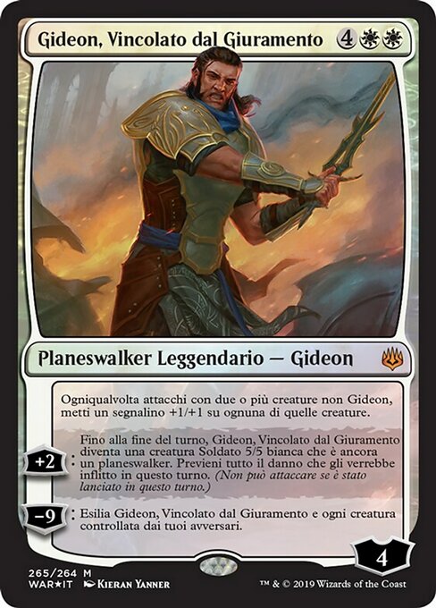 Gideon, Vincolato dal Giuramento