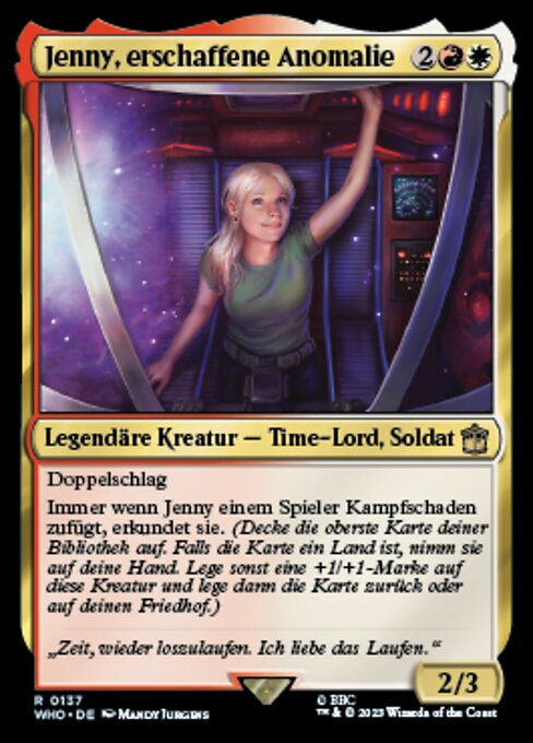 Jenny, Generated Anomaly